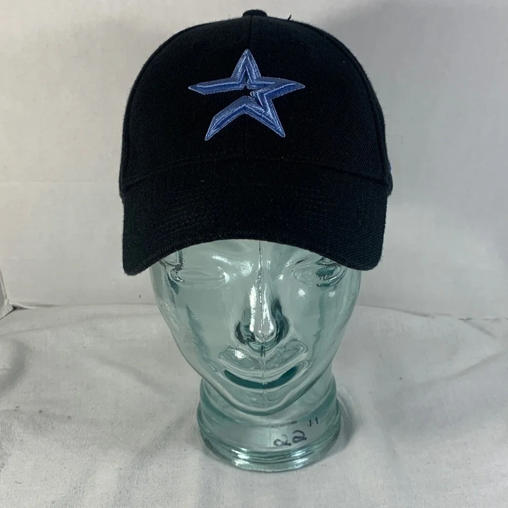 Nike Navy Wool ‘Astros’ Baseball Cap with Light Blue Embroidery Logo